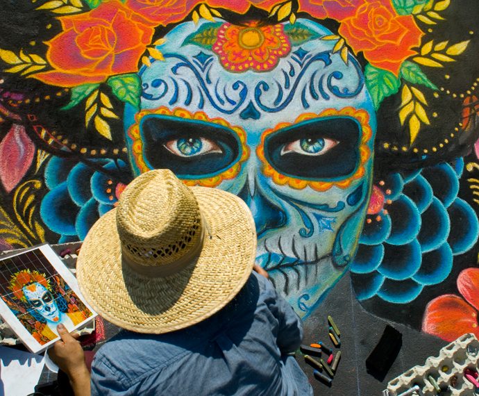 The Italian Street Painting Festival